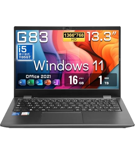 Amazon.co.jp: 【整備済み品】G83 ノートパソコン/第11世代Core i5